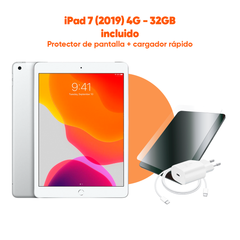 iPad 7 (2019) | 32 GB Wifi + 4G | Plata | 2 Años de Garantía