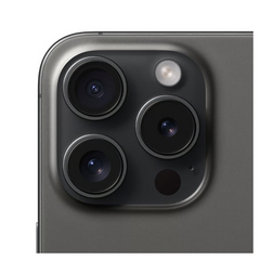 iPhone 15 Pro Max (eSIM) | 256 GB | Titanio Negro | 2 Años de Garantía