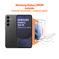 Samsung Galaxy S24 FE 5G | 128 GB | Grafito | 2 Años de Garantía - Refurbee.es