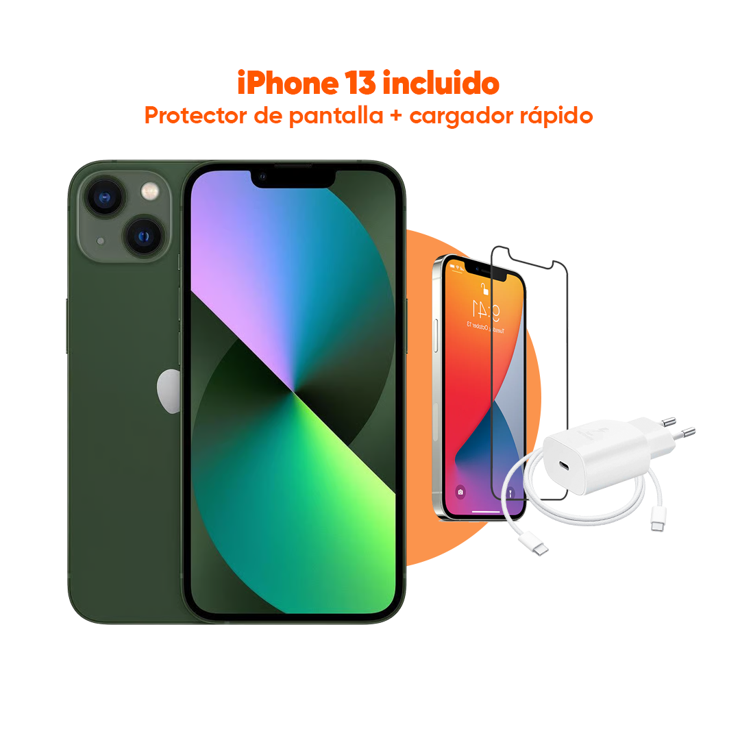 iPhone 13 | 256 GB | Verde | 2 Años de Garantía - Refurbee.es