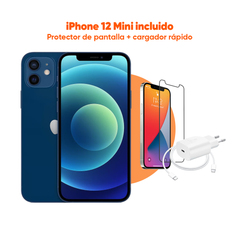 iPhone 12 Mini | 128 GB | Azul | 2 Años de Garantía - Refurbee.es