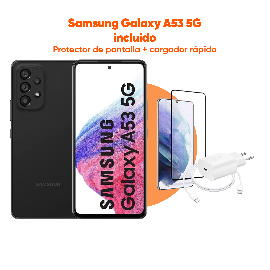 Samsung Galaxy A53 5G | 128 GB | Grafito | 2 Años de Garantía - Refurbee.es