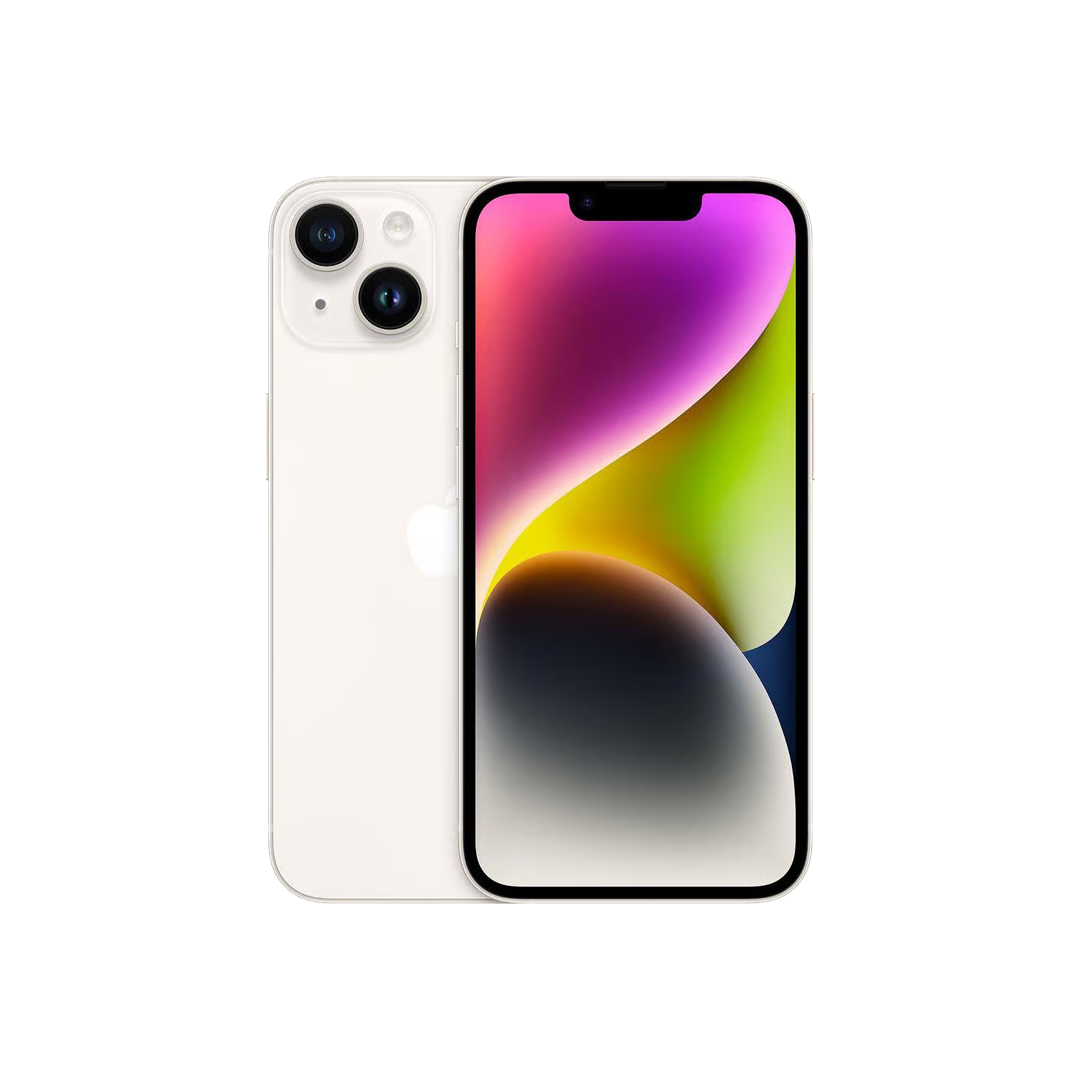 iPhone 14 (eSIM) | 256 GB | Blanco estrella | 2 Años de Garantía