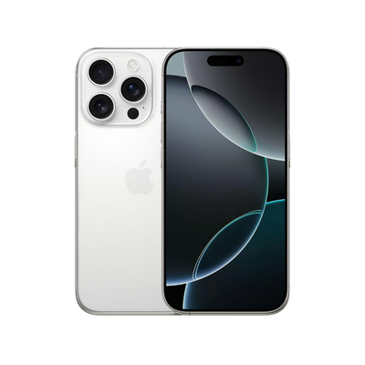 iPhone 16 Pro (eSIM) | 128 GB | Titanio Blanco | 2 Años de Garantía