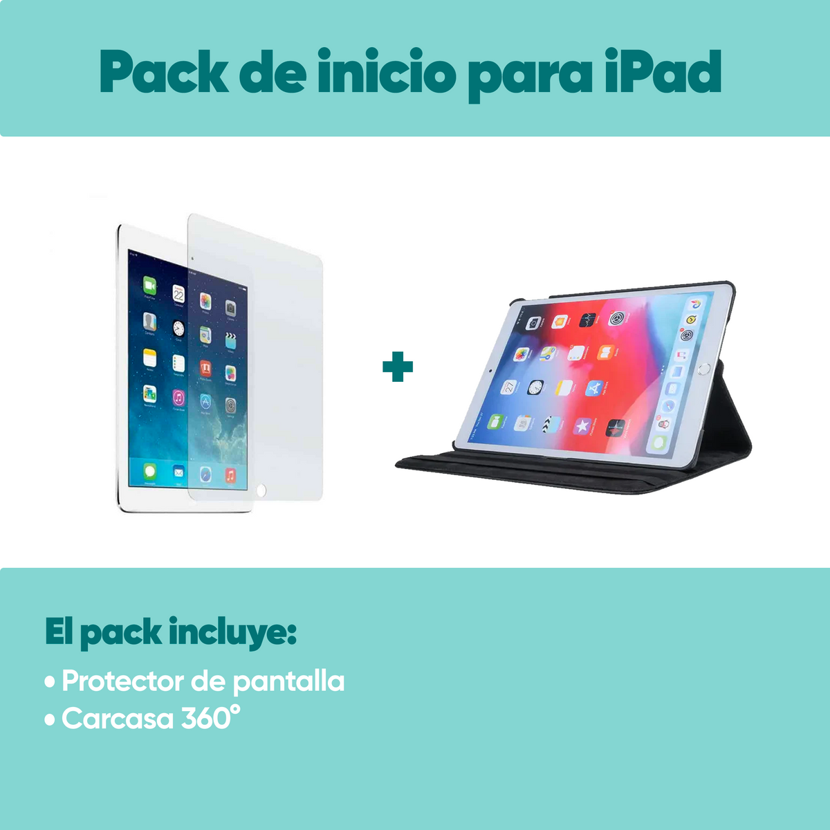 Pack de inicio para iPad