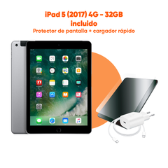 iPad 5 (2017) | 32 GB Wifi + 4G | Gris Espacial | 2 Años de Garantía - Refurbee.es