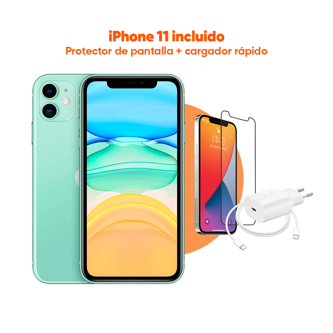 iPhone 11 | 64 GB | Verde | 2 Años de Garantía - Refurbee.es