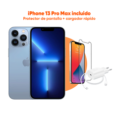 iPhone 13 Pro Max | 128 GB | Azul Alpino | 2 Años de Garantía - Refurbee.es