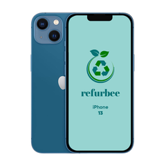 iPhone 13 reacondicionado color azul con pantalla Super Retina XDR